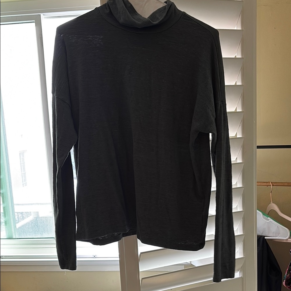 Madewell Dark Green / Blue / Gray turtleneck